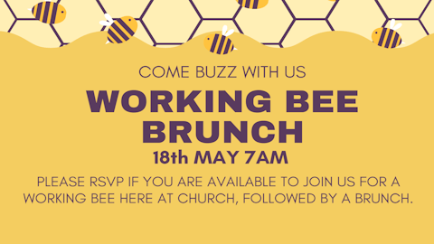 Banner Image for the "Working Bee" event at Caboolture Baptist Church