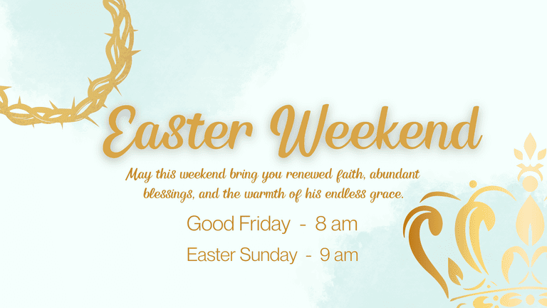 Banner Image for the Easter Weekend event at Caboolture Baptist Church