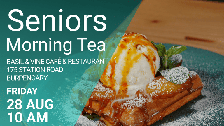 Banner Image for the Seniors Morning Tea event at Caboolture Baptist Church